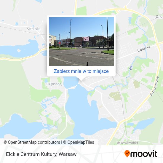 Mapa Ełckie Centrum Kultury