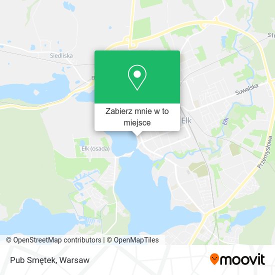 Mapa Pub Smętek