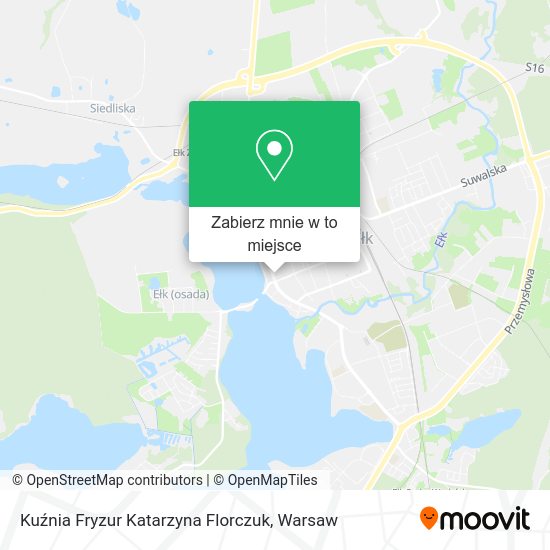 Mapa Kuźnia Fryzur Katarzyna Florczuk