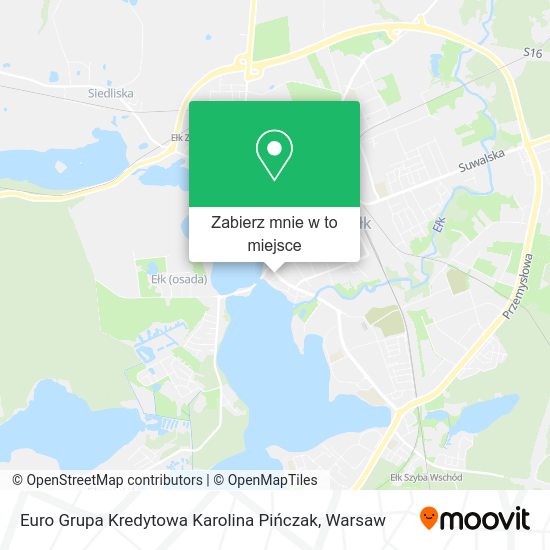 Mapa Euro Grupa Kredytowa Karolina Pińczak