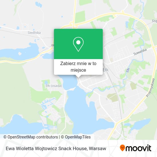 Mapa Ewa Wioletta Wojtowicz Snack House