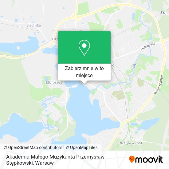 Mapa Akademia Małego Muzykanta Przemysław Stępkowski