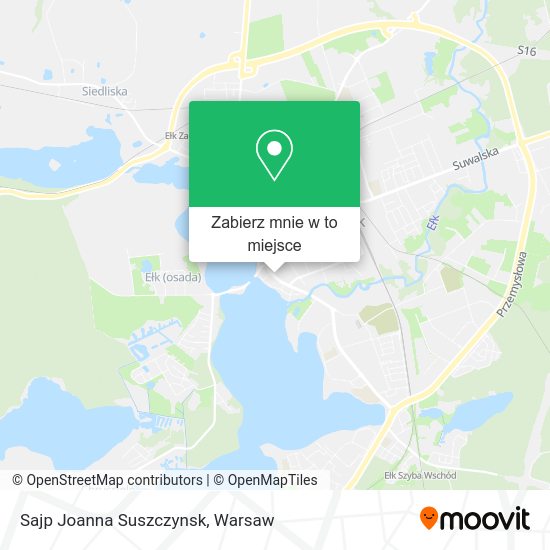 Mapa Sajp Joanna Suszczynsk