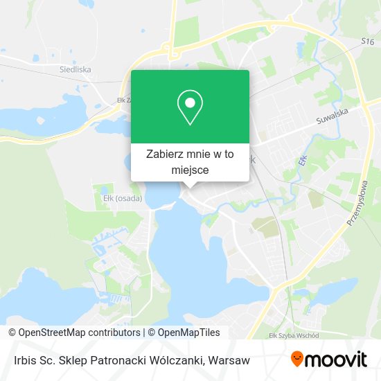 Mapa Irbis Sc. Sklep Patronacki Wólczanki