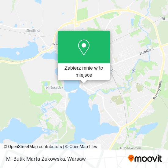 Mapa M -Butik Marta Żukowska