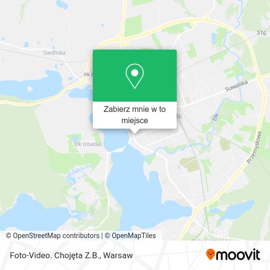 Mapa Foto-Video. Chojęta Z.B.