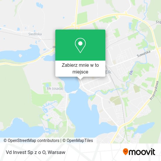 Mapa Vd Invest Sp z o O