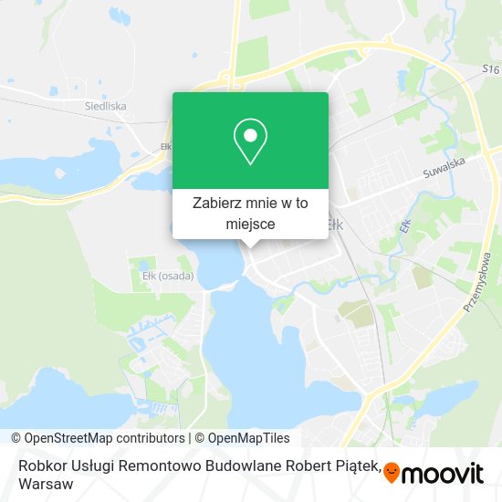 Mapa Robkor Usługi Remontowo Budowlane Robert Piątek