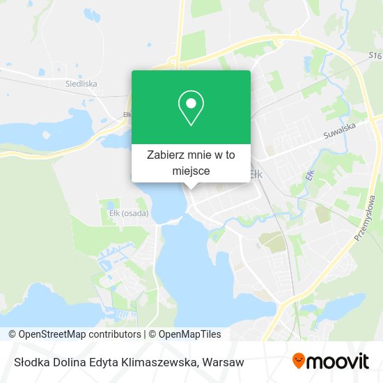 Mapa Słodka Dolina Edyta Klimaszewska