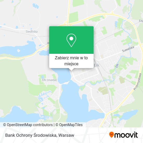 Mapa Bank Ochrony Środowiska