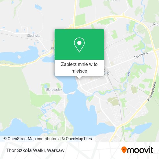 Mapa Thor Szkoła Walki