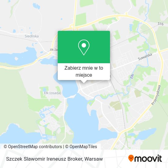 Mapa Szczek Slawomir Ireneusz Broker