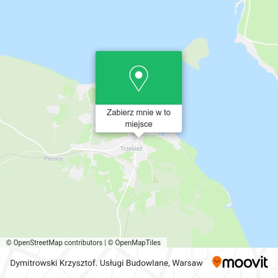 Mapa Dymitrowski Krzysztof. Usługi Budowlane