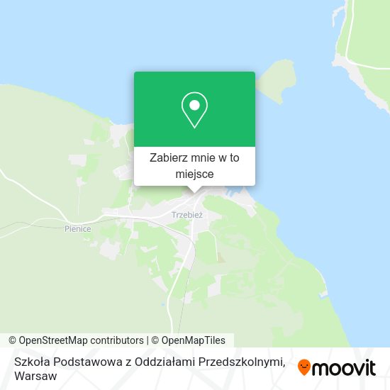 Mapa Szkoła Podstawowa z Oddziałami Przedszkolnymi