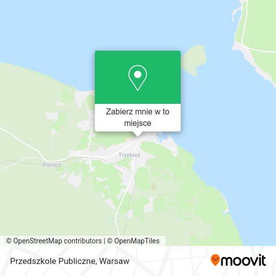 Mapa Przedszkole Publiczne