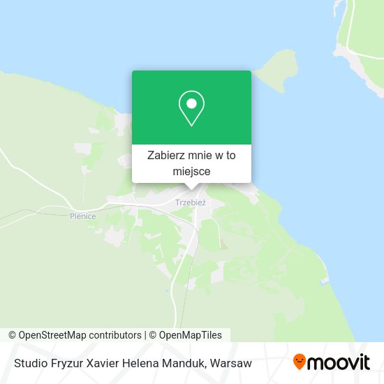 Mapa Studio Fryzur Xavier Helena Manduk