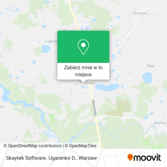 Mapa Skaytek Software. Ugarenko D.