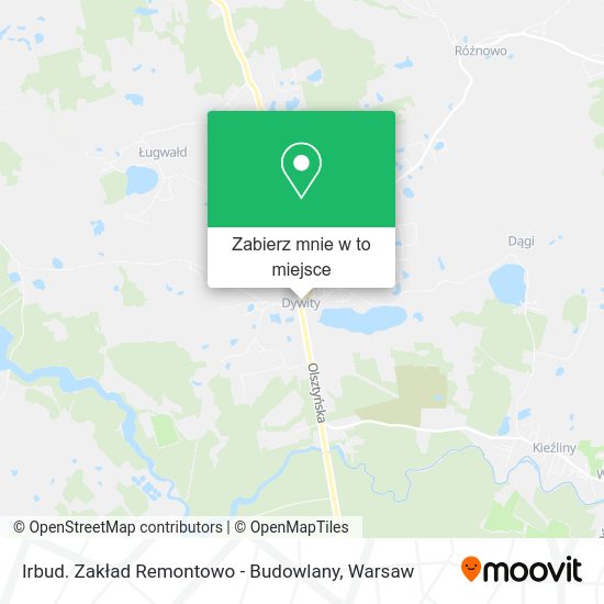 Mapa Irbud. Zakład Remontowo - Budowlany