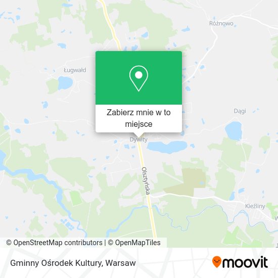 Mapa Gminny Ośrodek Kultury