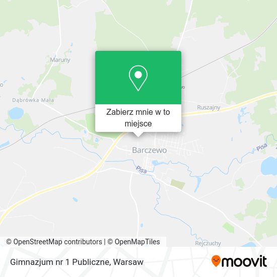 Mapa Gimnazjum nr 1 Publiczne