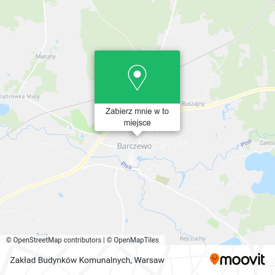 Mapa Zakład Budynków Komunalnych