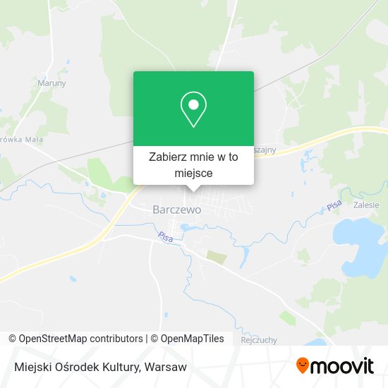 Mapa Miejski Ośrodek Kultury