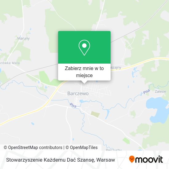 Mapa Stowarzyszenie Każdemu Dać Szansę