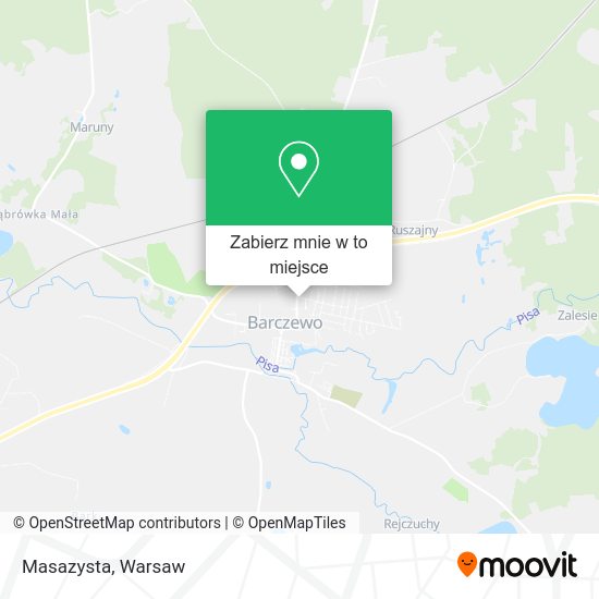 Mapa Masazysta