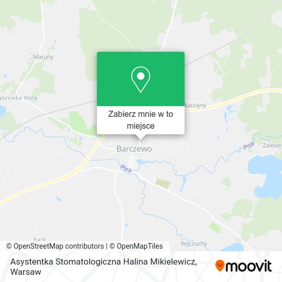 Mapa Asystentka Stomatologiczna Halina Mikielewicz