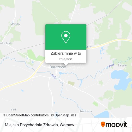 Mapa Miejska Przychodnia Zdrowia