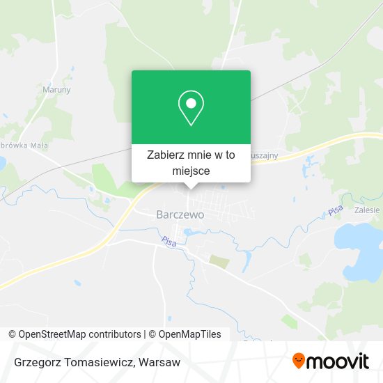 Mapa Grzegorz Tomasiewicz