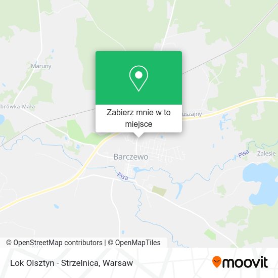 Mapa Lok Olsztyn - Strzelnica