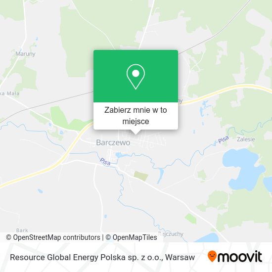 Mapa Resource Global Energy Polska sp. z o.o.