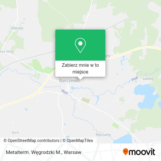 Mapa Metalterm. Węgrodzki M.