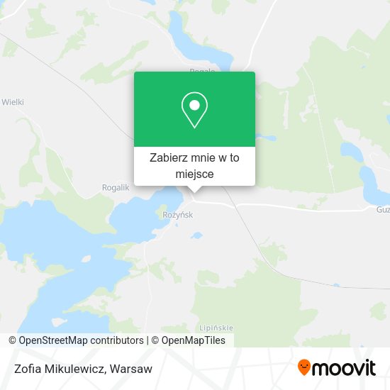 Mapa Zofia Mikulewicz