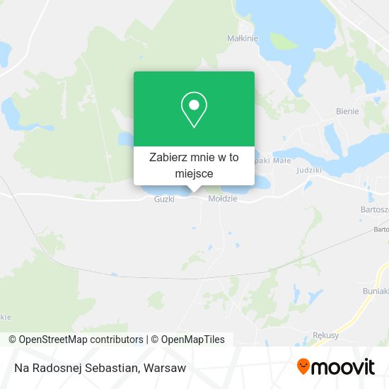 Mapa Na Radosnej Sebastian