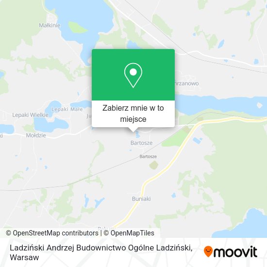 Mapa Ladziński Andrzej Budownictwo Ogólne Ladziński