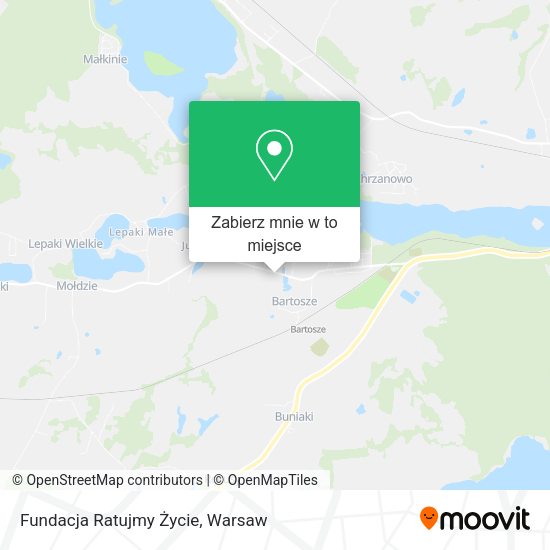 Mapa Fundacja Ratujmy Życie