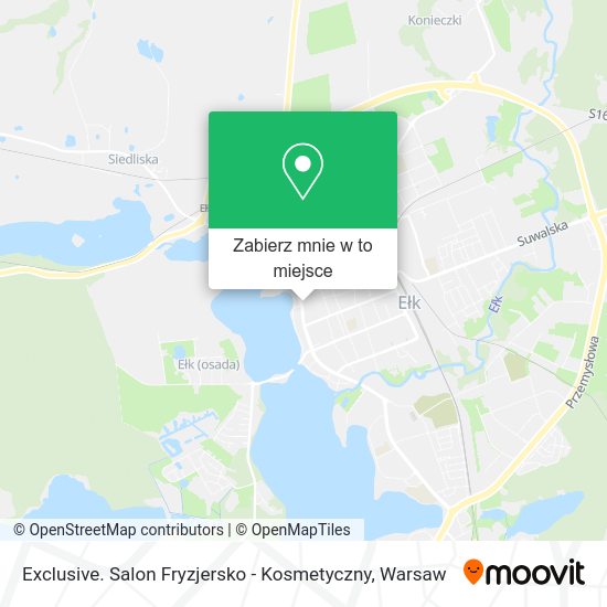 Mapa Exclusive. Salon Fryzjersko - Kosmetyczny