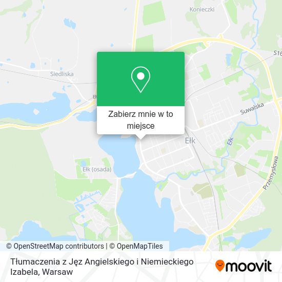 Mapa Tłumaczenia z Jęz Angielskiego i Niemieckiego Izabela