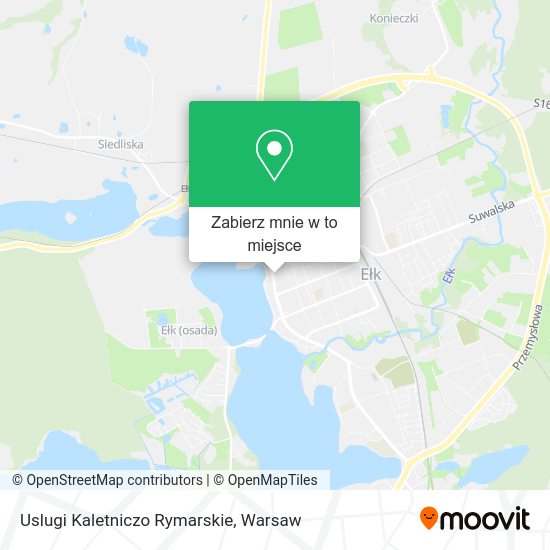 Mapa Uslugi Kaletniczo Rymarskie