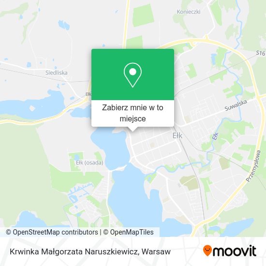 Mapa Krwinka Małgorzata Naruszkiewicz