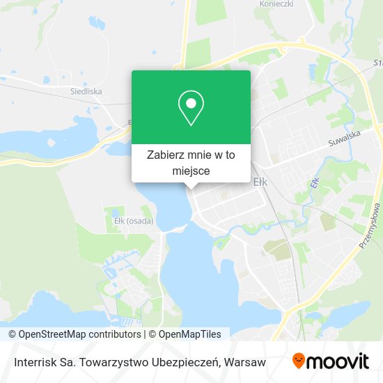 Mapa Interrisk Sa. Towarzystwo Ubezpieczeń