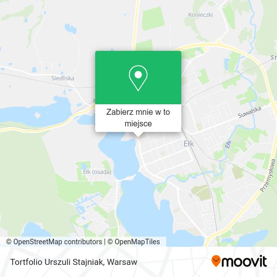 Mapa Tortfolio Urszuli Stajniak