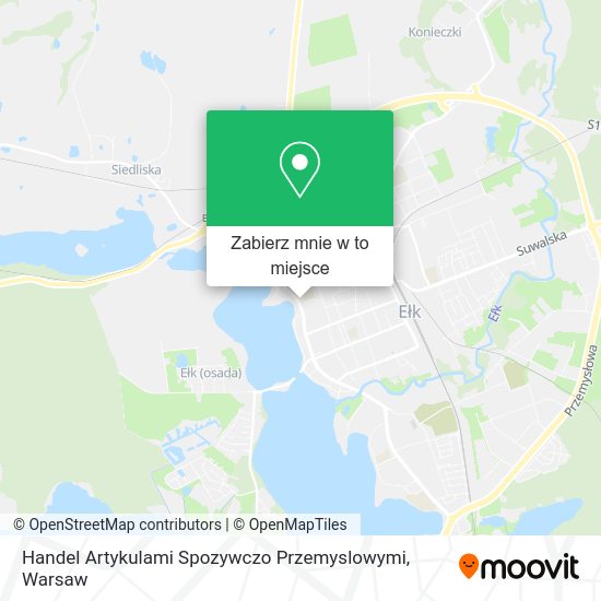 Mapa Handel Artykulami Spozywczo Przemyslowymi