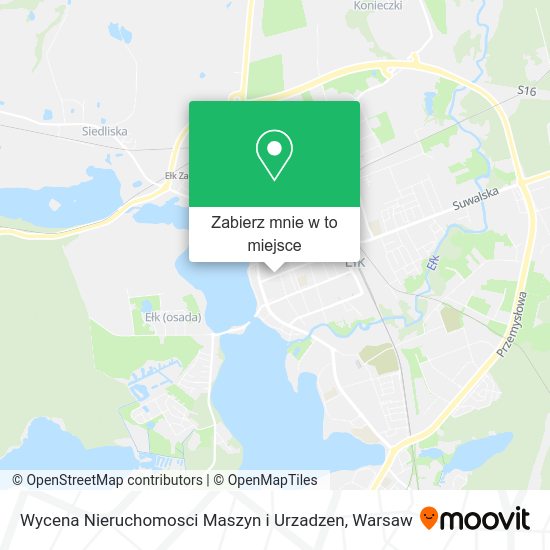 Mapa Wycena Nieruchomosci Maszyn i Urzadzen