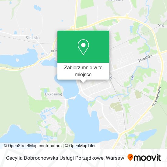 Mapa Cecylia Dobrochowska Usługi Porządkowe