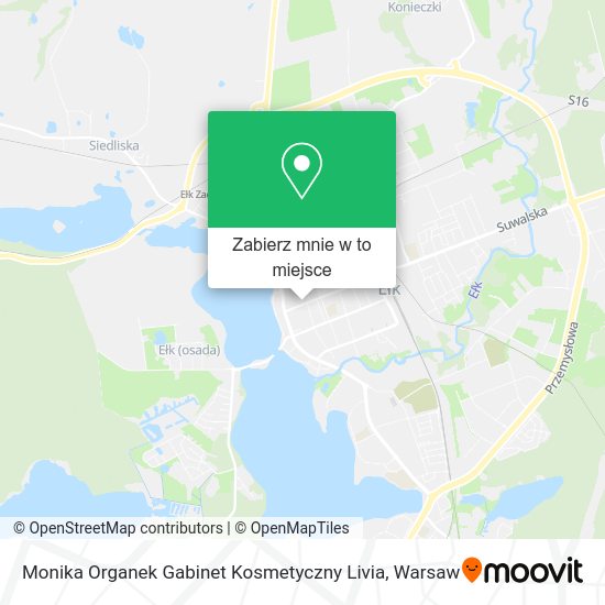 Mapa Monika Organek Gabinet Kosmetyczny Livia