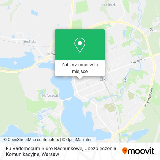 Mapa Fu Vademecum Biuro Rachunkowe, Ubezpieczenia Komunikacyjne