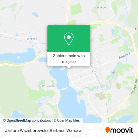 Mapa Jartom Wszeborowska Barbara